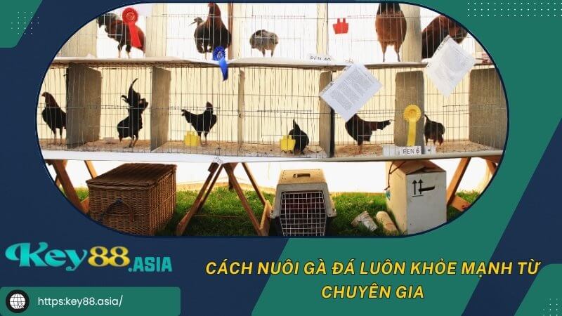 Cách nuôi gà đá luôn khỏe mạnh từ chuyên gia Cách nuôi gà đá luôn khỏe mạnh từ chuyên gia